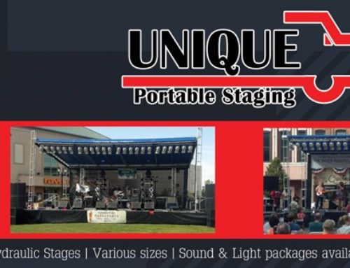 Unique Portable Staging